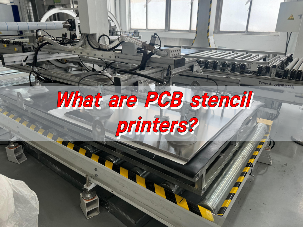 What are PCB stencil printers?