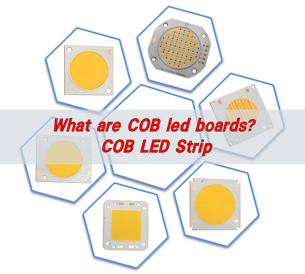 What are COB led boards? COB LED Strip