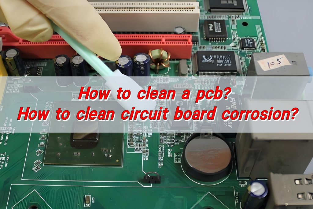 How to clean a pcb? How to clean circuit board corrosion?