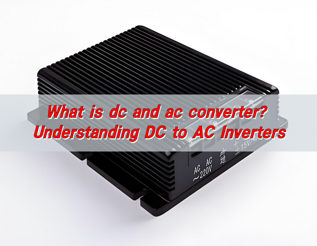 What is dc and ac converter? Understanding DC to AC Inverters