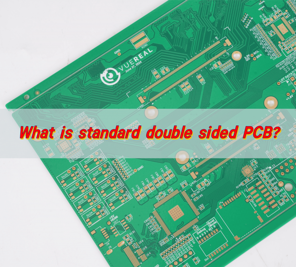 What is standard double sided PCB?